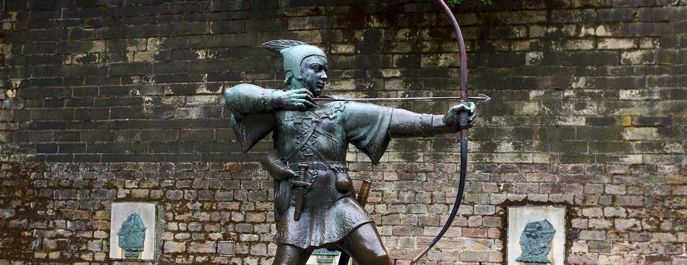 Legend of Robin Hood in Nottingham